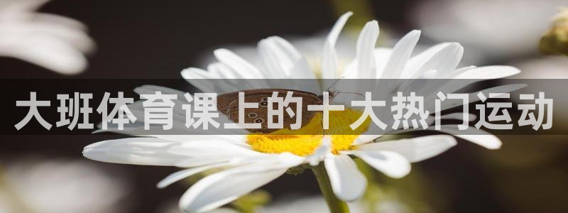 球王会体育：大班体育课上的十大热门运动